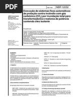 NBR 12232 - 1992 - Execução de Sistemas Fixos Automáticos de Proteção Contra Incêndio