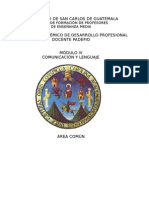 MuduloIV Comunicación y Lenguaje Ciclo Comun -Ajustado