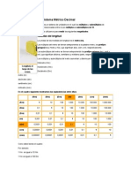 Sistema Metrco Decimal