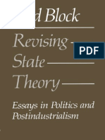 Fred L Block Revising State Theory Essays in Politics and Postindustrialism 1987