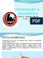 Aula 1 e 2 - Introdução A Optica Geométrica