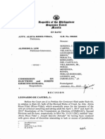 Atty. Risos-Vidal Vs. COMELEC and Joseph Estrada; Main Decision by Justice Teresita Leonardo-de Castro