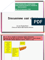 I.A - Renzi - Presentazione e Discussione Di Casi Clinici