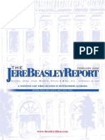 The Jere Beasley Report, Feb. 2008