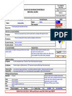 MSDS - GF MP 9A Alcohol Etilico