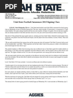 Download USU Football Signing Class 2015 by kstumarkgreen SN254741241 doc pdf