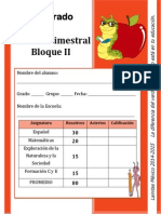 Examen 1er grado bloque 2