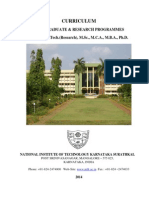 NITK PG R Curriculum 2014-1 2 PDF