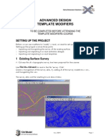 12d Model Template Modifiers Pre Course Task PDF
