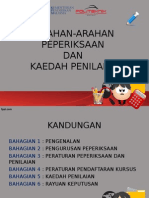 Arahan Peperiksaan - Bengkel