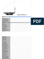 Skyrim Mod List!