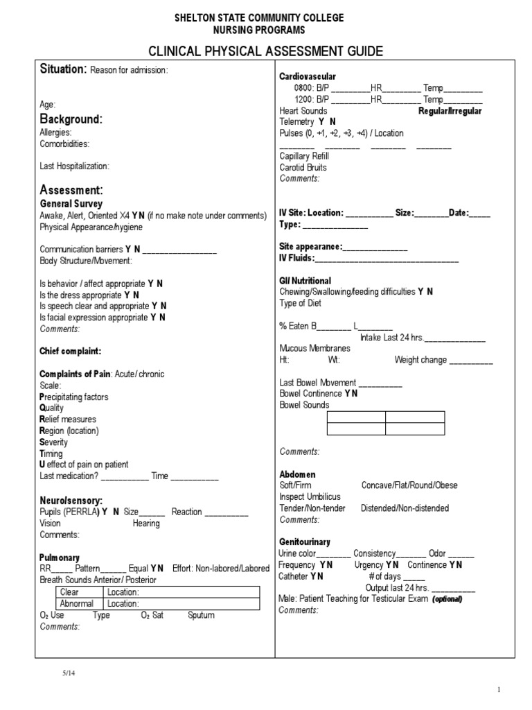 Clinical Paperwork 2014-2015 | PDF | Medical Diagnosis | Medicine