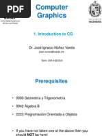 Computer Graphics: 1. Introduction To CG