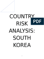 40430478 Country Risk Analysis South Korea