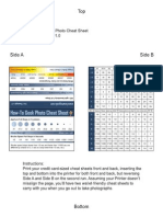 HTG - Photo Cheat Sheet