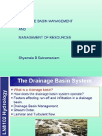 Characteristics of a Drainage Basin & Management of Resources1.Ppt_0