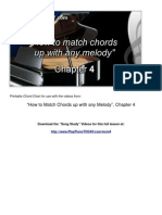 Chord Chart How To Match Chords Up With Any Melody CH 4 Playpianotoday