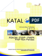 Katalog UT FEKON FISIP FMIPA FKIP Non Pendas 2013 Edisi 2 PDF