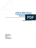 ZXR10 8900 Series: Hardware Manual