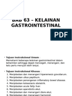 BAB 63 - Kelainan Gastrointestinal
