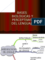 BASES BIOLÓGICAS Y PERCEPTIVAS DEL LENGUAJE