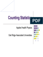 Statistics for Health Physics Counting