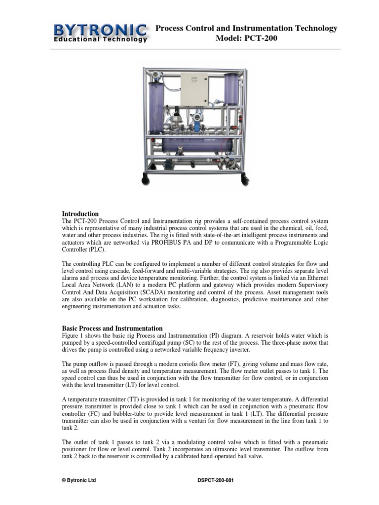 Tech - 09bb259606301e9cpct 200 081 | PDF | Instrumentation | Flow ...