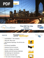 B Myclouddoor Introductiontosapbydesig