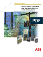 Power Factor Correction and Harmonic Filtering in Electrical Plants