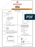 NSTSE 2015 Class 4 Answer Key & Solution