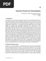 Vascular Access For Hemodialysis: Konstantinos Pantelias and Eirini Grapsa