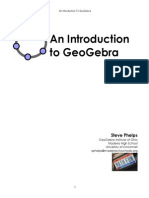 An Introduction To GeoGebra PDF