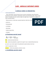 1.parametrii Aerului Saturat Umed