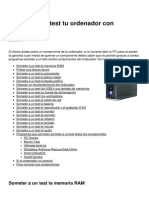 Someter a Un Test Tu Ordenador Con Programas