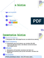 1. Concentration Solution