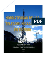 Normatividad de Las Telecomunicaciones en El Per+
