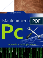 Mantenimiento de PC - Jorge Carranza