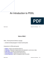 An Introduction To PDDL: Malte Helmert October 16th, AI Planning 1/15