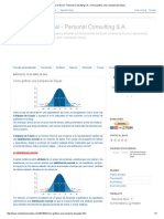 Campana de Gauss en Excel