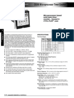 CX200 Microprocessor Preset Timer-Counter