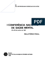 1ª CNSM Relatório Final