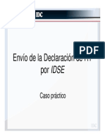 Envio de La Declaracion de RT Por IDSE