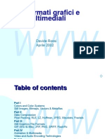 Formati Grafici e Multimediali: Davide Rossi Aprile 2002