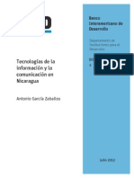 Tecnologias de La Informacion y La Comunicacion en Nicaragua