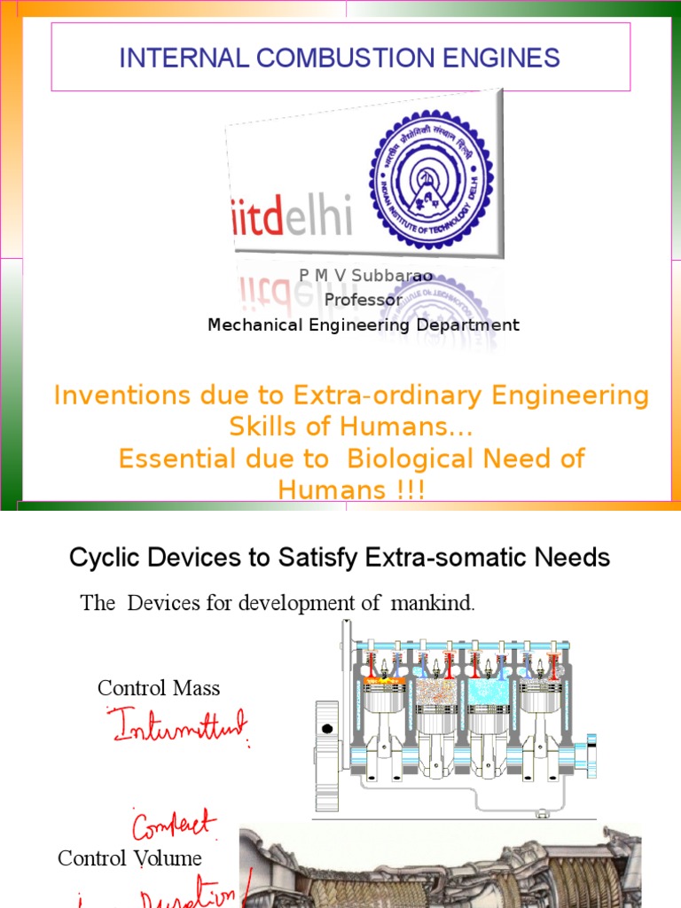 Internal Combustion Engines | PDF