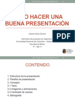 Cómo Hacer Una Buena Presentación