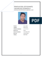 Portafolio Del Estudiante Contabilidad Intermedia II Ca3