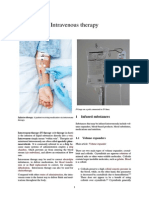 Intravenous Therapy: 1 Infused Substances