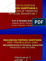 Realizacija Fizickog Vaspitanja Dece Predskolskog Doba