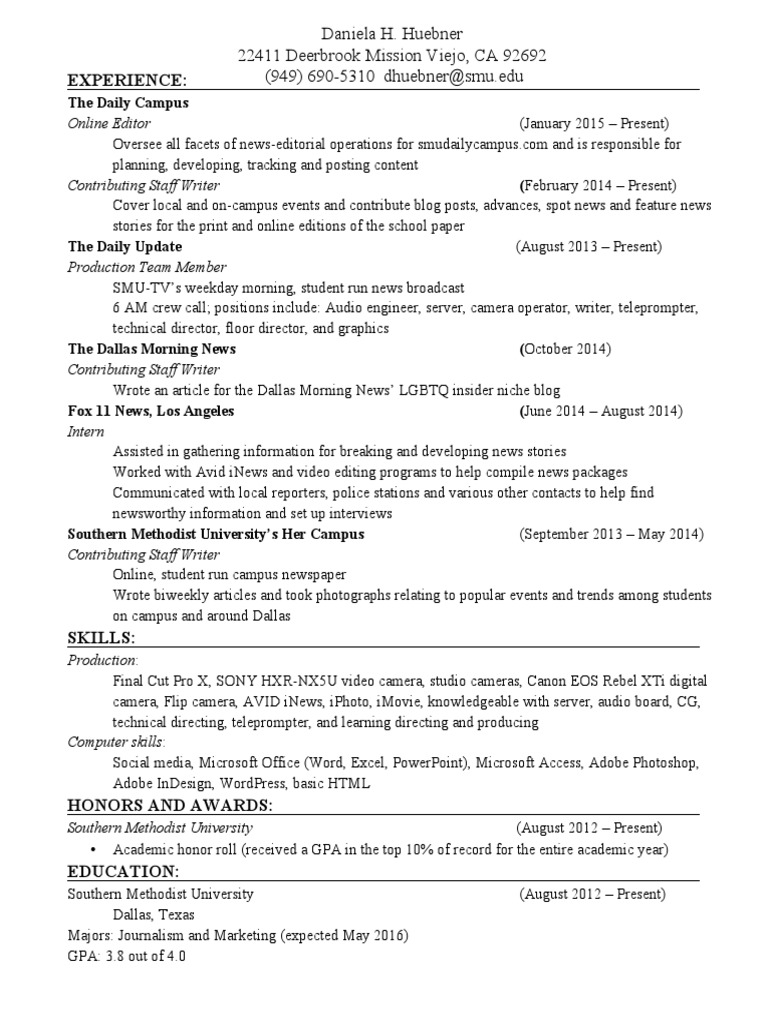 SMU Student Media Experience Overview | PDF | Career & Growth | Computers